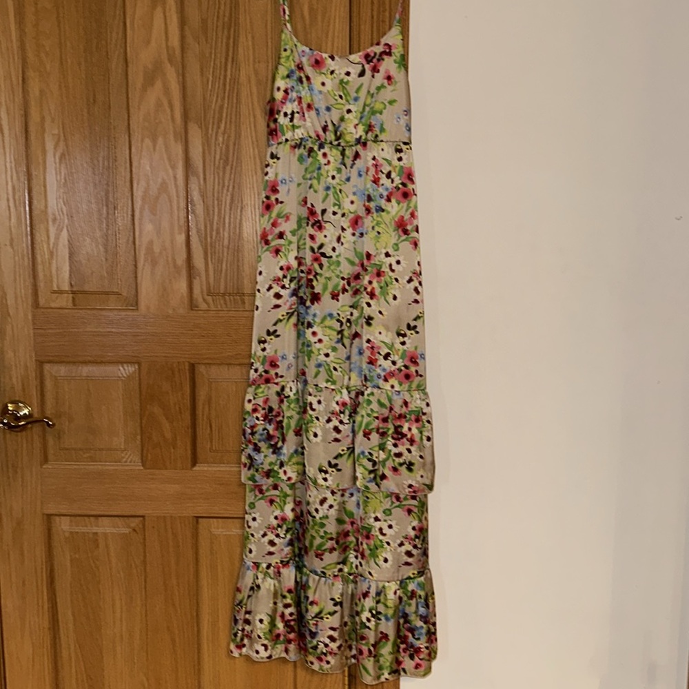 Old Navy empire waist spaghetti straps long dress size XS - Picture 2 of 5